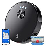 Robot Aspirador Lefant LS1, Mapeo de Navegación Inteligente, Limpieza Personalizada, 2200pa, 100mins, APP y Alexa Control, Aspirador y Lava para Pelo de Mascotas, Pisos