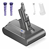Powerextra - Batería de repuesto para aspiradora inalámbrica Dyson V7 21,6 V 4000 mAh Motorhead V7 Wireless Pet V7 Motorhead Pro V7 Trigger V7 Animal V7