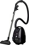 Electrolux ESP74GREEN Silent Performer - Aspiradora con bolsa, color negro ébano/verde salvia