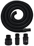 Extensión original Einhell para aspiradoras y cubos de basura para aspirar sólidos y líquidos (longitud 3 m, diam. 36 mm, 4 adaptadores para aspirar sólidos y líquidos)