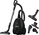 Aspirador Electrolux PD82-GREEN con Bolsa, Potencia Max 600 W, Sistema de Succión AeroPro, 2 cepillos, Accesorio 3en1
