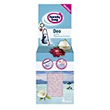 Melitta Handy Bag Déo Perles, para aspiradoras con y sin bolsa, perlas perfumadas desodorantes, fragancia de magnolia del Pacífico, paquete de 4