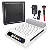 Fuwinkr Colector de polvo de uñas, ventilador de succión de uñas de 70 W, extractor de polvo de 70 W, herramienta de manicura, ventilador aspirador para taladros de uñas acrílicas (# 1)