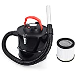 Navaris Aspirador Cenizas Chimenea - Aspirador Polvo Cenizas Hollín - Aspirador Bidón 10L - Chimenea Eléctrica Aspirador Horno De Leña