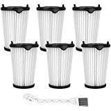ABClife Pack de 6 Filtros HEPA de Recambio para Aspiradoras AEG CX7-2 / Electrolux Ergorapido (Alternativa a AEG AEF150, Electrolux EF150), Lavables y Reutilizables