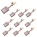 RTOTTIM 10 piezas Escobillas de carbón para motores eléctricos Escobillas de carbón para motor Compatible con Makita CB-440 18V 14.4V CB-448 CB-436 BDF442 BDF446 (13x10x3mm)