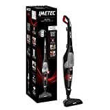 Imetec Piuma Extreme ++ SC3-500, Aspirador con tecnología ciclónica sin bolsa, ajuste electrónico de potencia, peso ligero 4 kg, doble filtro Hepa hipoalergénico, negro
