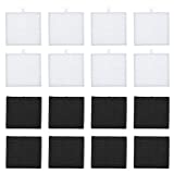 DERCLIVE - Kit de filtro de carbón activo para aspirador Chuwi ILIFE V8S Robot Mo E2Q7