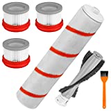 Achort - Accesorios para aspiradora inalámbrica Xiaomi Dreame V9 V9D V10 con filtro HEPA, cepillo giratorio principal, cepillo giratorio suave y mini cepillo (Pack de 6)