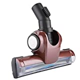 Cabezal de aspiradora de suelo, cepillo de aspiradora universal de 32 mm para alfombras, suelos duros, baldosas y suelos de madera, cabezal giratorio para aspiradora