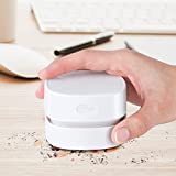 Mini aspiradora Jooheli, aspiradora de escritorio recargable inalámbrica, aspiradora portátil recargable por USB, aspiradora giratoria de 360 ​​°, virutas de lápiz, confeti, teclado