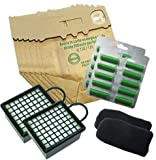 KIT AHORRO Kobold VK 130-131 12 BOLSAS 20 PERFUMES 2 CARBONOS 2 HEPA