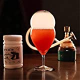 GaoYunQin Smoke Gun Bubble Water Spraye Food Smoker, Infusor de humo portátil de mano para cóctel, Inside Out para bebidas y alimentos Accesorios gourmet Regalo