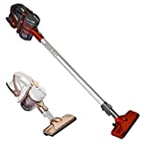 DCG BS5070, Eltronic BS5070 - Aspirador Escoba Eléctrico Ciclónico Inalámbrico Batería Ion Litio, Rojo, 150 W, 0,35 Litros, 70 decibelios