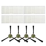 Kit de accesorios de repuesto Zealing para robot aspirador OKP K2 K3 accesorios 4 cepillos laterales + 4 filtros HEPA