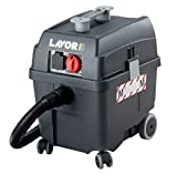 Lavor 0.052.0019, 0019-Aspirador profesional de polvo y líquidos PRO Worker Em 1200/1400 W 70 L/s 24/2400 Vacío kPa/mmH2O depositado 30 lt, Acero