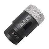 Brocas de diamante DT-DIATOOL de 35 mm para baldosas de perforación en seco Granito de cerámica de mármol de porcelana