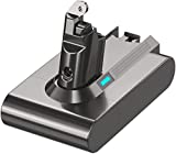 Batería de repuesto DTK para aspiradora Dyson V6 DC62 DC58 DC59 DC61 DC72 DC74 Extra, Trigger, Fluffy, Absolute SV03 SV05 SV06 SV07 SV09 21,6 V 3,0 Ah