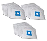 30 bolsas de aspiradora Premium aptas para bolsas Trisa 9075, 9076, 9084, 9430