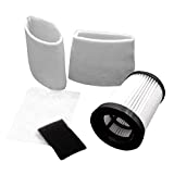 Juego de filtros Hepa para aspiradora vhbw para Dirt Devil Centec, Centric, M2827, M2827-1, M2827-2, M2828, M2828-0, M2828-1, M2828-2, M2828-3