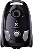 Aspirador Electrolux EEG42EB EasyGo con bolsa, filtro higiénico 12, cepillo para parquet, 650 W, 3,5 litros, negro caoba