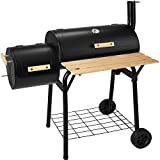 TecTake BBQ AHUMADOR DE BARBACOA CARBÓN - varios modelos - (AHUMADOR DE BARBACOA (400821))