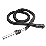Manguera de repuesto flexible vhbw ø 32mm compatible con aspiradora Electrolux Lux 1, Lux Royal, LuxRoyal - 241cm, con asa