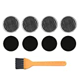 WuYan Juego de Filtros Hepa para Xiaomi, Piezas de Filtros Hepa de Reemplazo Eficientes para Aspiradora de Mano Inteligente Xiaomi Roidmi Wireless F8, con Cepillo de Limpieza Universal