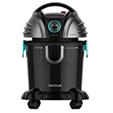 Cecotec Aspiradores líquido-sólido Conga Wet & Dry Total Clean Potencia 1400W Capacidad 15 litros, 7 Metros de alcance, 5 Accesorios