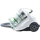 H.Koenig AXO900 Aspirador Multiciclónico AAA Sin Bolsa, 2L, Filtro HEPA, Silencioso 75db + Accesorios, Blanco/Verde