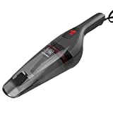 BLACK+DECKER NVB12AV-XJ Potente Aspirador de Coche con Lanza y Cepillo Integrados, Enchufe para Encendedor, Sistema de Doble Filtrado, Capacidad 310 ml 12 V