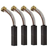 2 pares de escobillas de carbón para aspiradora 30x11x6mm compatibles con el Motor de aspiradora serie Miele S200 S300 S500