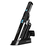 Cecotec Conga Rockstar Micro 8000. Aspirador portátil, motor brushless digital de 120 W, potencia de aspiración de 14 kPa, autonomía hasta 20 minutos, 2 modos de potencia