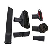 siwetg Cepillo para Aspirador 6 en 1, Boquilla Doméstica, Cuidado de Escaleras, Kit 32mm, 35mm