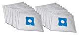 20 bolsas de aspiradora premium compatibles con Lervia KH 3158