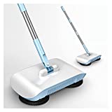 ZEFS - ESD Robot Aspirador Escoba Robot Aspirador Piso Hogar Piso Cocina Barredora Fregona Barredora Piso Duro Alfombra, Tapetes (Color: Azul Dentro de 6 Almohadillas)
