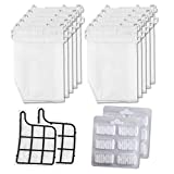 Gudotra Kit 10 x Bolsas Kobold VK135 Compatible para Vorwerk Kobold VK135 VK 136 + 12 x Pastillas de Perfume + 2 x Filtros