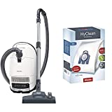Miele Complete C3 Silence Ecoline Aspirador, 550 Watts, 4.5 Litros y Gn Hyclean 3D Efficiency Bolsas de Aspirador para Serie Classic, Complete, S2000