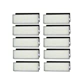 WuYan 10 Uds esponja + 10 Uds filtros para Robot de limpieza ILIFE reemplazo para Chuwi Ilife A4 A4S A6 Robot aspirador filtro Hepa