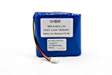 vhbw Li-Ion Batería 1400mAh (14.8V) para Robot Limpiador de Pisos como Moneual Rydis 10J001026