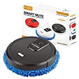 Robot De Barrido, Robot De Limpieza Dos En Uno Para Humidificar Y Lavar, Múltiples Modos De Limpieza, Muy Adecuado Para Pisos De Madera, Mármol, Baldosas De Cerámica (Negro)