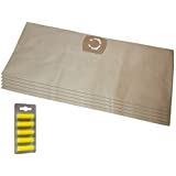 MohMus Set 5 Bolsas (Papel) + 5 Perfumes para Aspirador Bavaria BVC 1250 S, BVC1250S, CMI C-NTS 1250-30XW