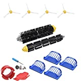 Kit de accesorios de repuesto compatible SOLO con iRobot Roomba 645 655 675 676 677 cepillo principal rodillo cepillos laterales filtro repuestos