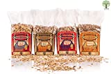 Axtschlag Räucherchips 4er Chips de humo, juego de 4 BBQ Favoritos