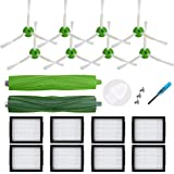 Kit de accesorios Repuestos para iRobot Roomba e5 e5154 e6 i3 i7 i7156 i8 Aspiradora Filtros HEPA Rodillo Cepillo lateral Repuestos
