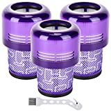 Artraise 3 piezas de filtro para Dyson V11 Filtro de repuesto lavable para aspiradora Dyson V11 Absolute Animal para Dyson V15 Filtro compatible con Dyson V11 Series