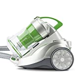 Aspirador multiciclónico sin bolsa H.Koenig AXO940 AAA, 2L, filtro HEPA, Silencioso 75db + Accesorios, Blanco/verde