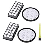 2 uds Kit de filtro Yolando para aspiradora ciclónica Rowenta x-trem Power RO6941EA RO6951EA RO6963EA RO6971EA RO6984EA RO6993EA