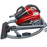 Aspirador sin bolsa Teland 2000W, ciclónico, potente aspirador trineo compacto de 18 kpa, 4 sistemas de filtración, rango de trabajo de 7,5 m, rojo