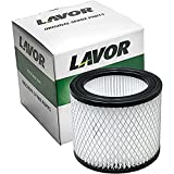 LAVOR 1 Filtro Cartucho Lavable, 0 W, 0 V, Blanco, 1
